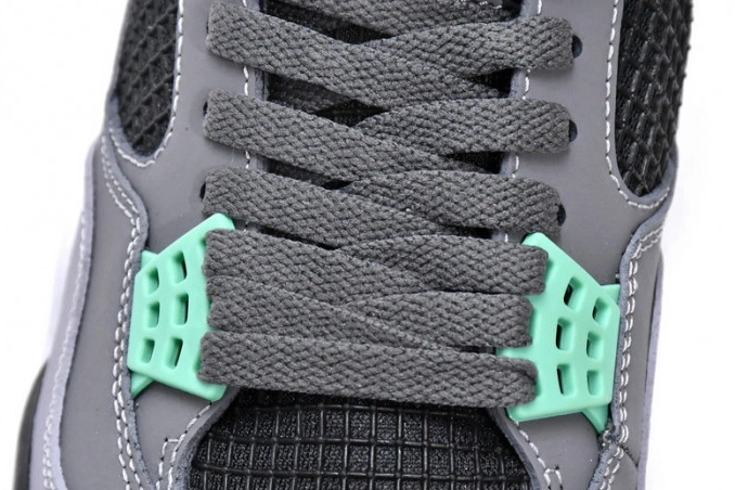 Cheap TBkick Green Glow Jordan Retro 308497-033 4 Air 0819